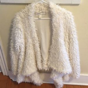 White/cream Teddy Bear coat